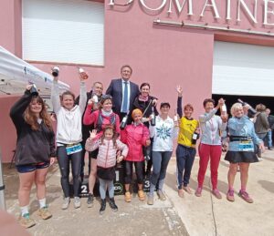 Remise des prix trail La Londe